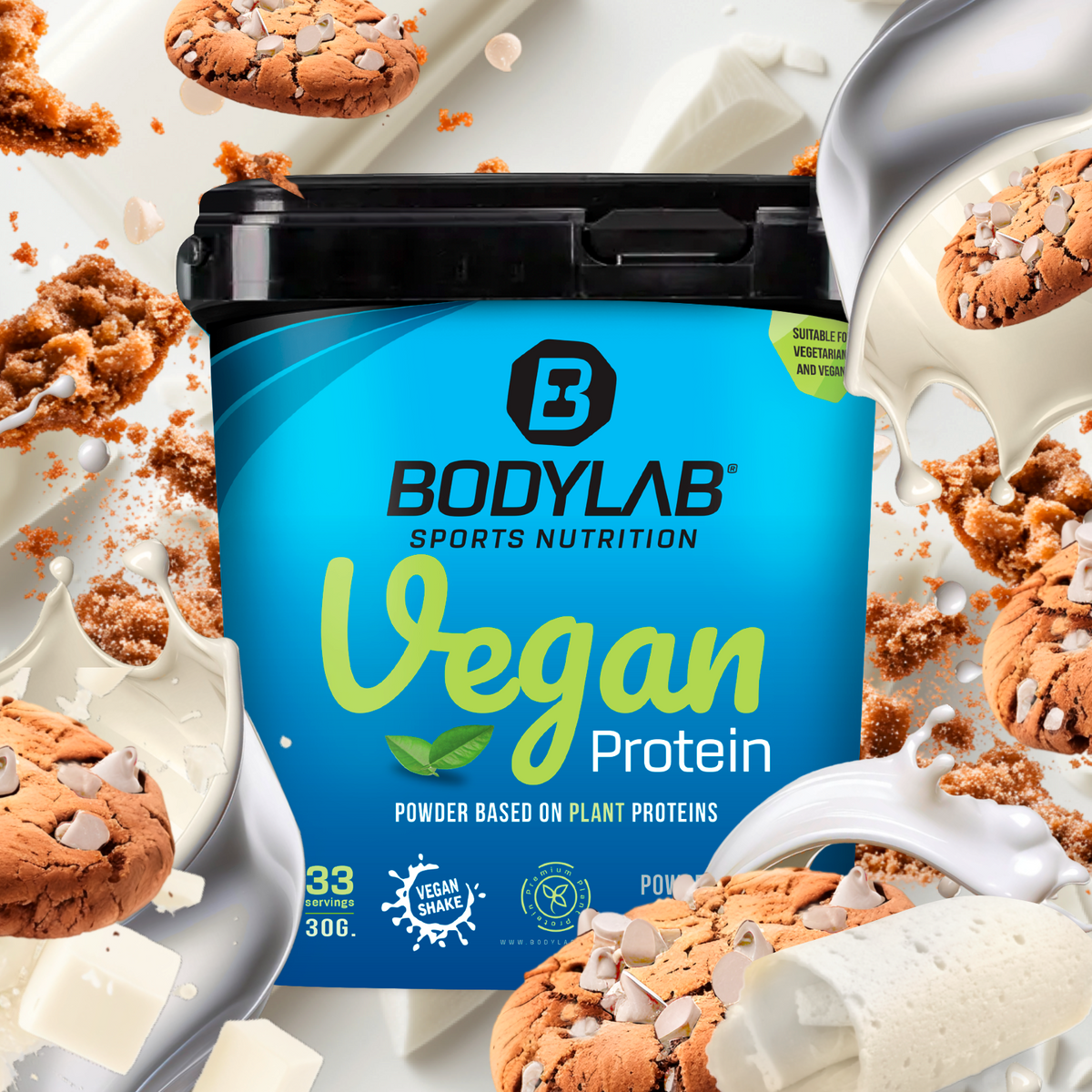 Vegan Protein (1000g) White Chocolate Cookie Crumble