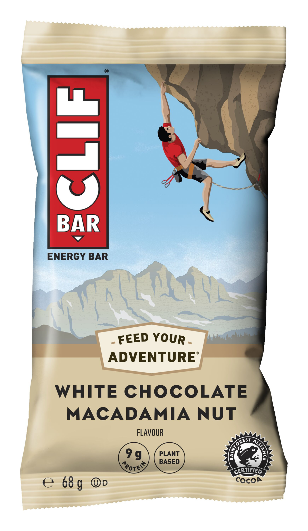 Clif Bar (12x68g) White Chocolate Macadamia Nut