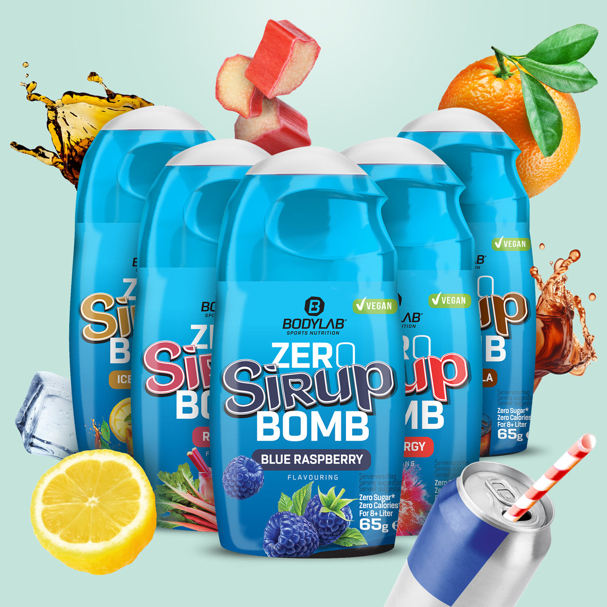 ZERO Sirup BOMB 1.0 - 4.0 Box (5x65ml) Mixed Box 3