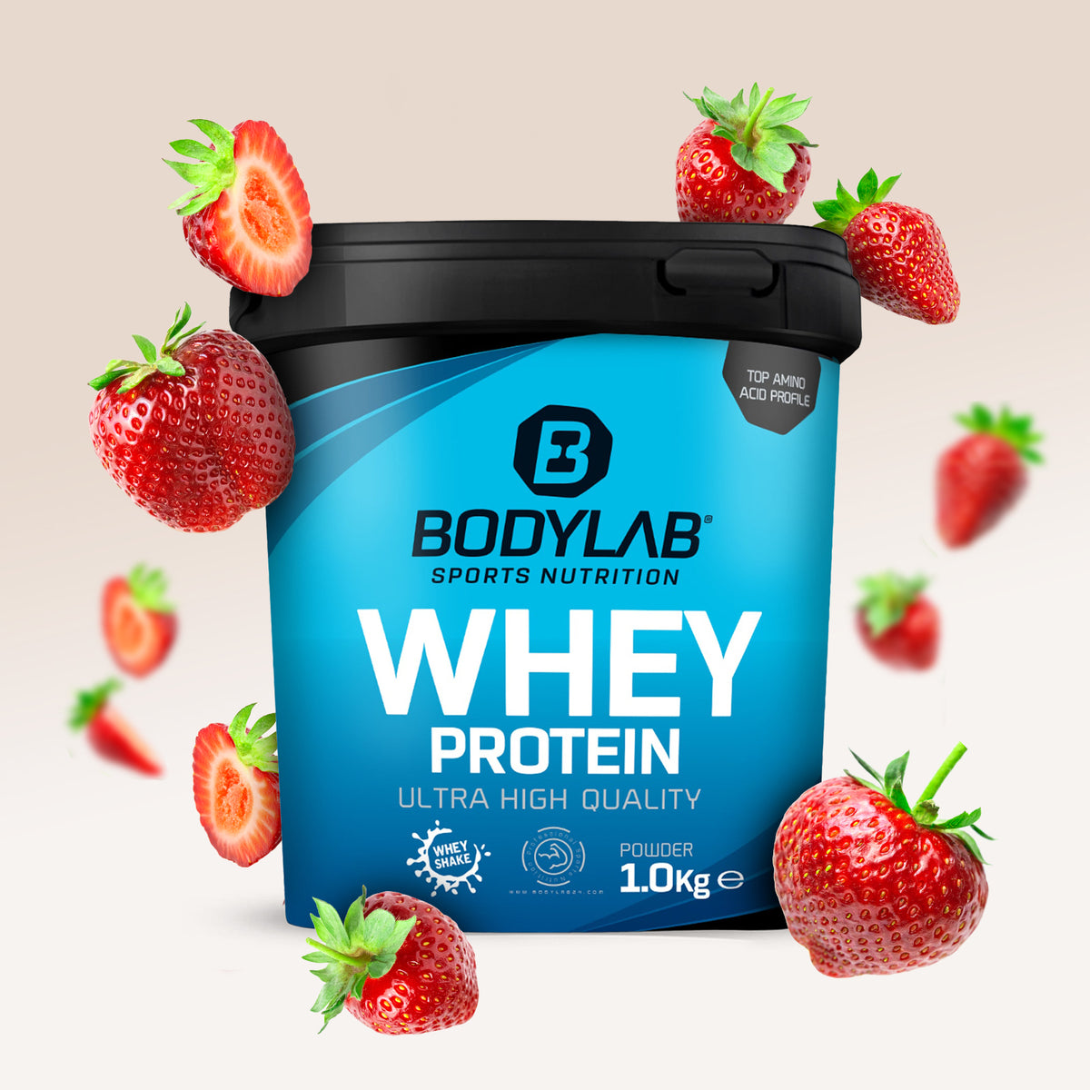 Whey Protein (1000g) Strawberry