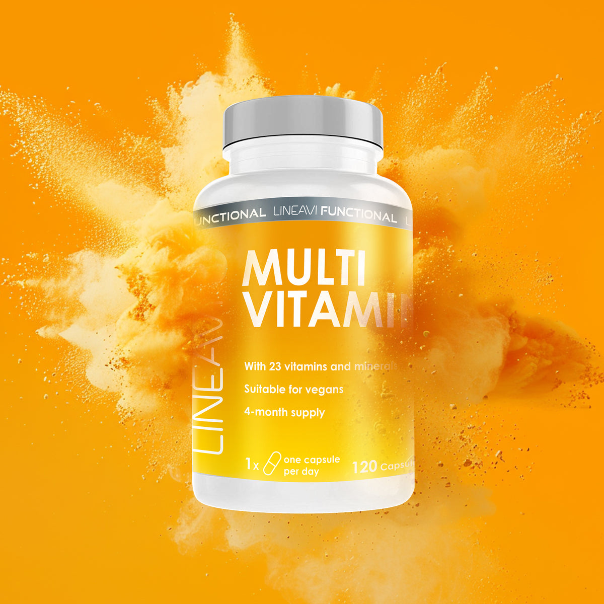 Doppelpack: 2x Multivitamin (2x120 Kapseln)