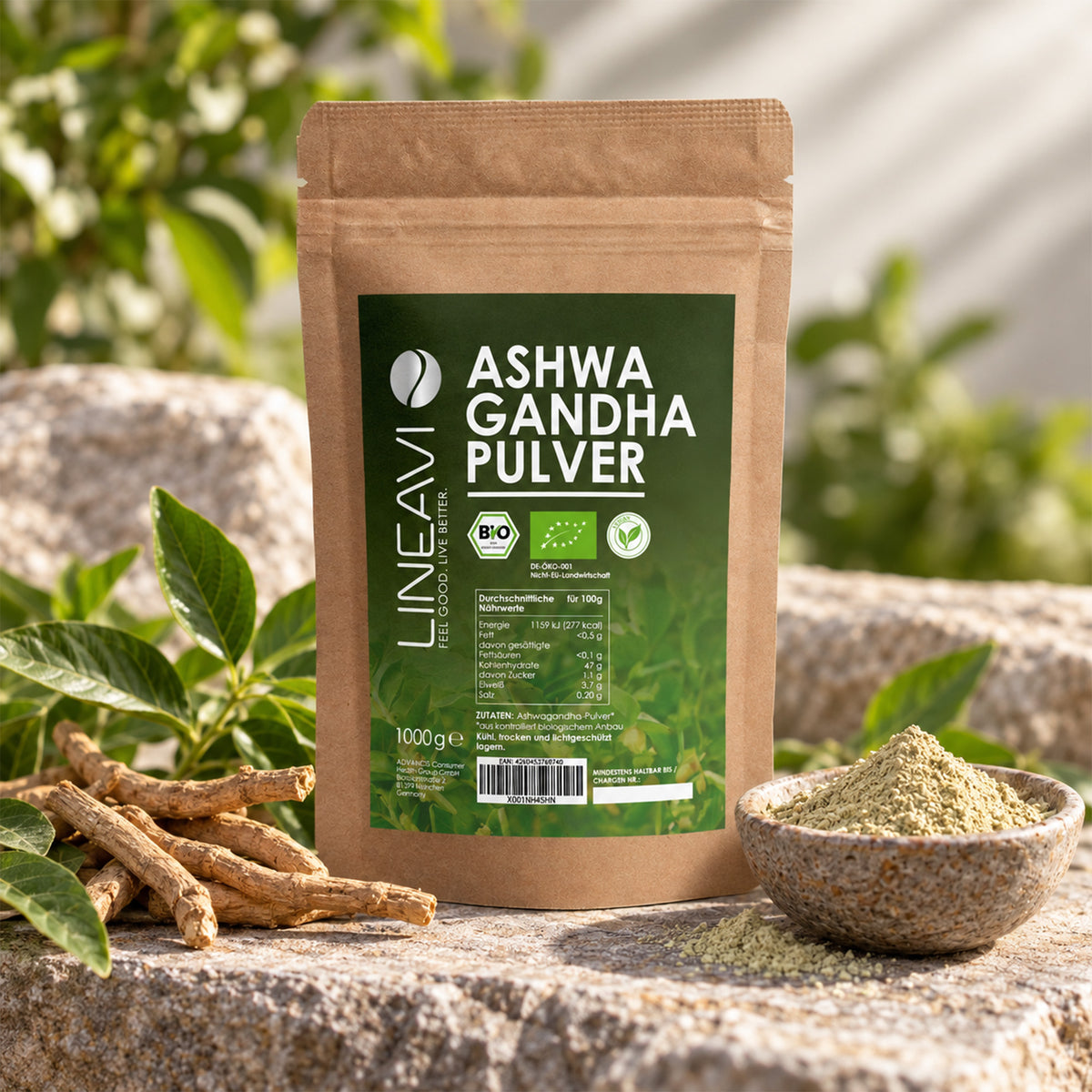 Bio Ashwagandhapulver (250g)