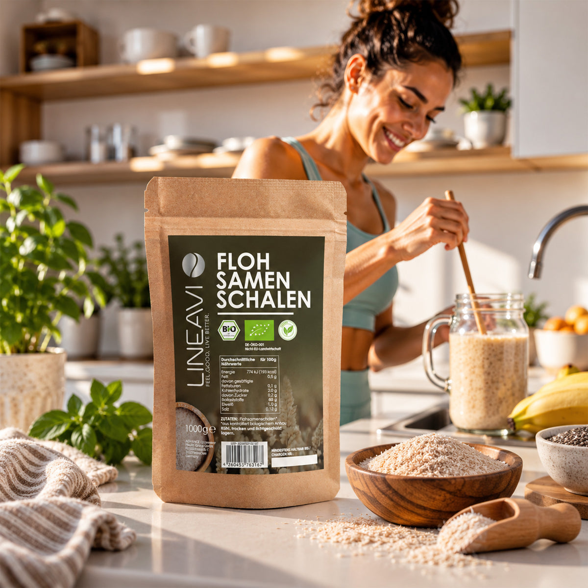Bio Flohsamenschalen (1000g)