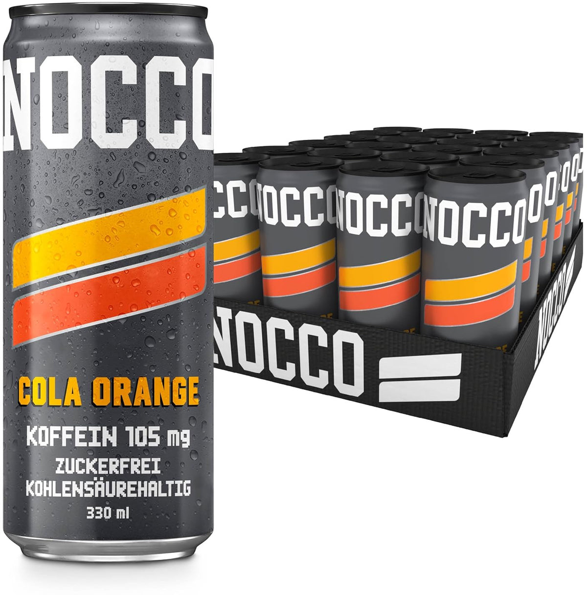Nocco Black (24x330ml) Cola Orange