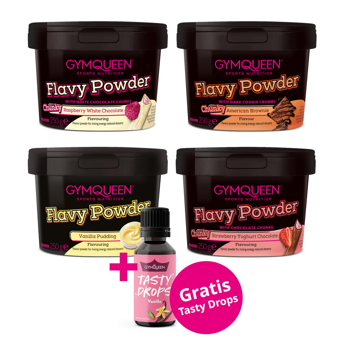 Flavy Powder 4er Pack