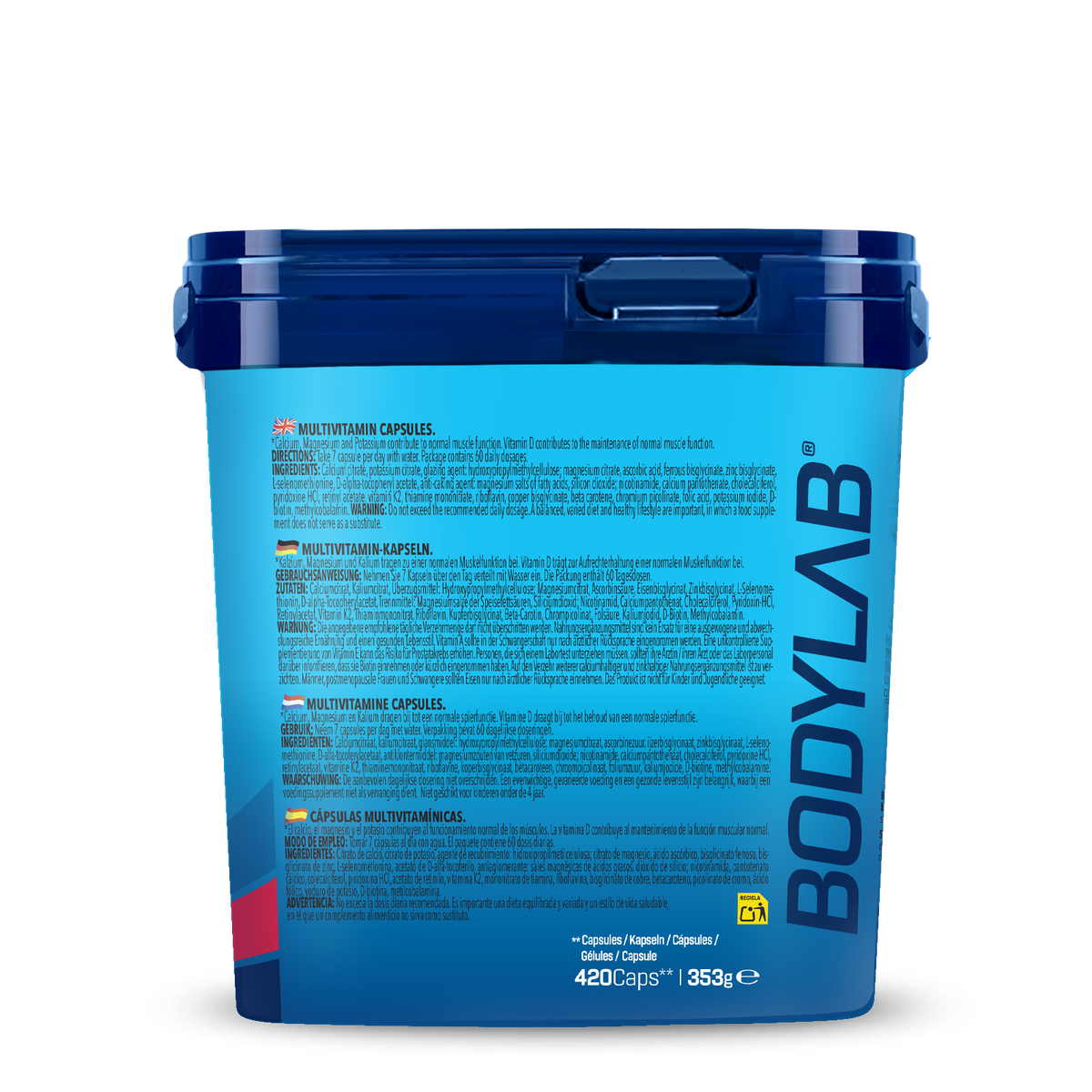 BIG PACK Bodybuilder Stack 2.0 (420 Kapseln)