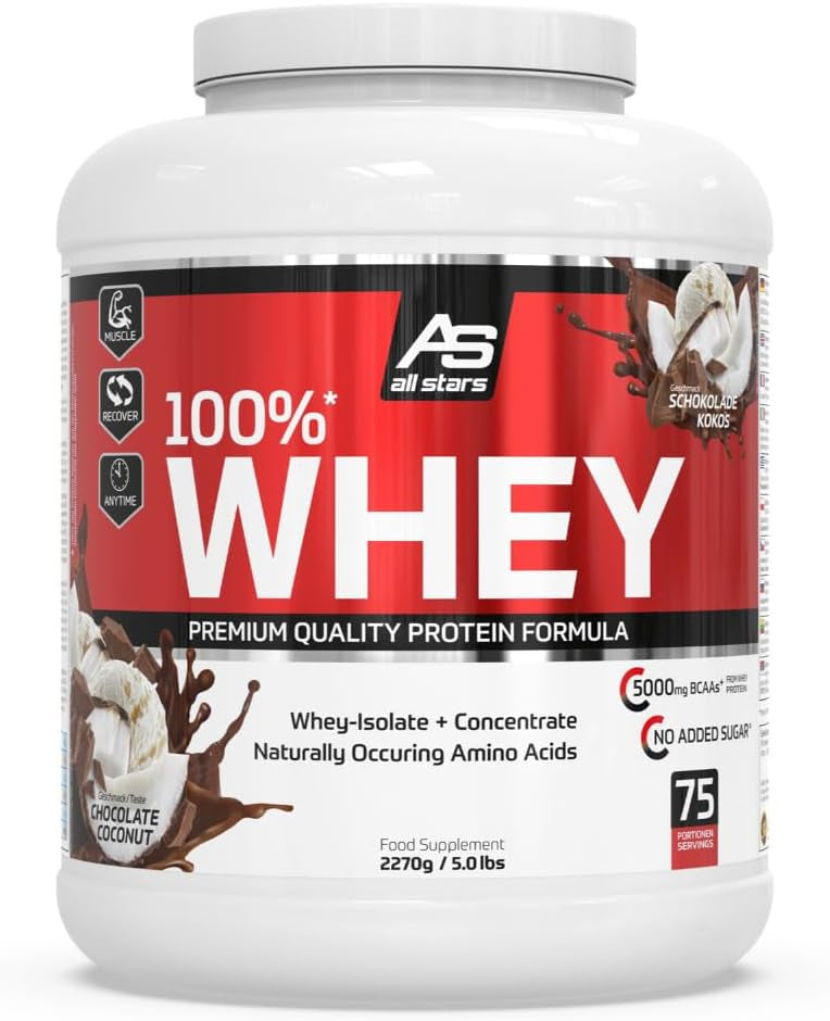 100% Whey Premium (2270g) Chocolate Coconut