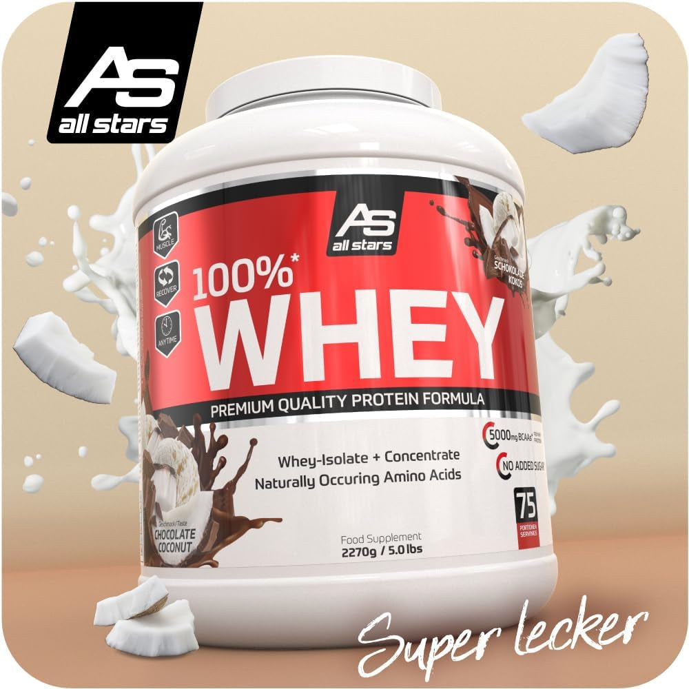 100% Whey Premium (2270g) Chocolate Coconut