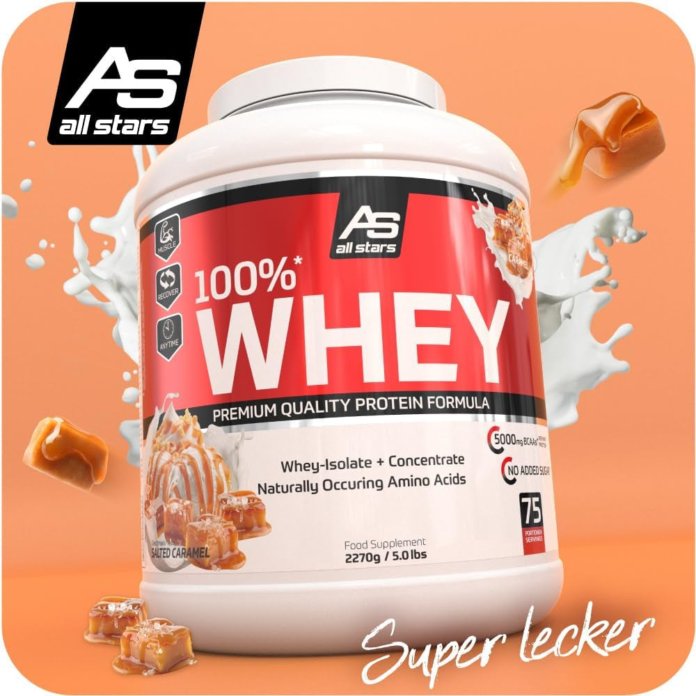 100% Whey Premium (2270g) Salted Caramel
