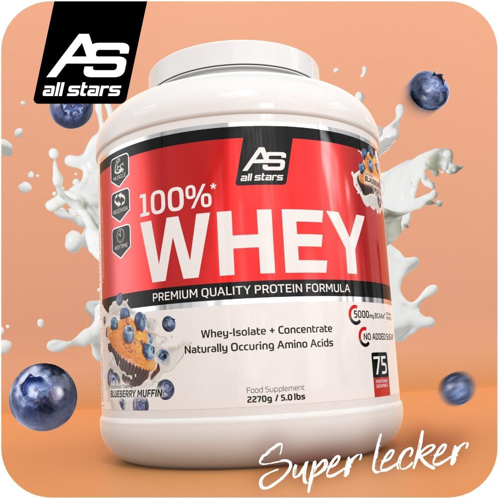 100% Whey Premium (2270g) Blueberry Muffin