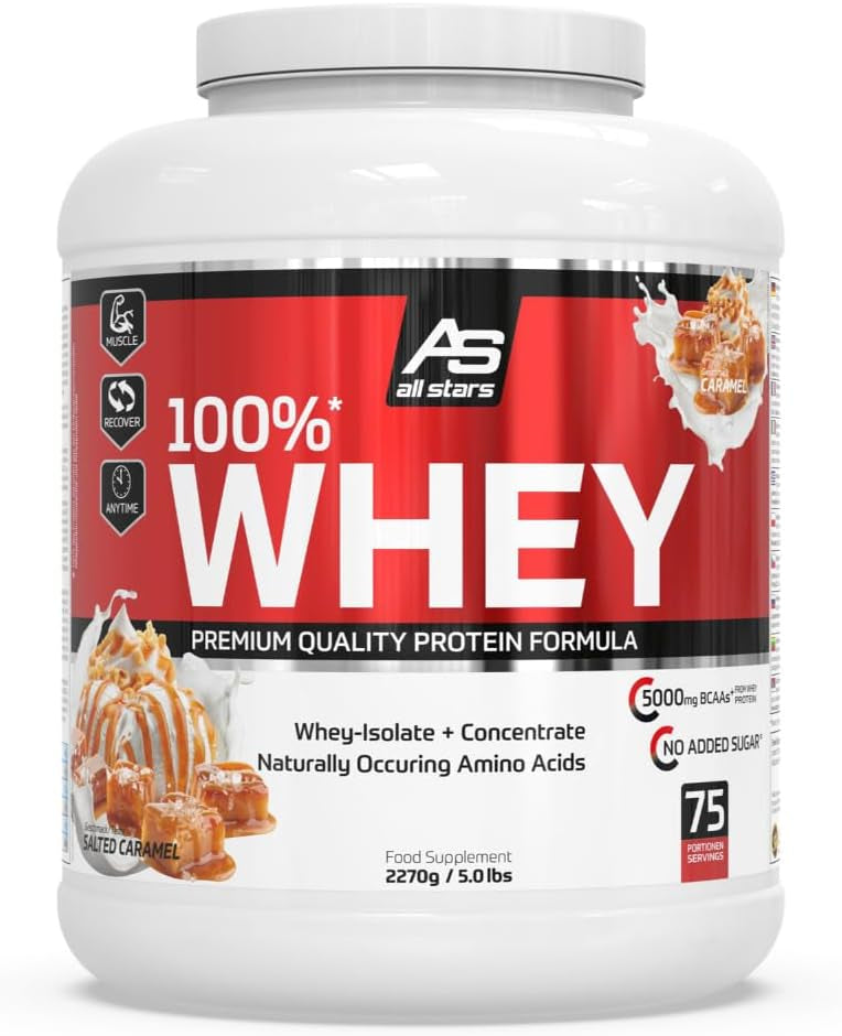 100% Whey Premium (2270g) Salted Caramel