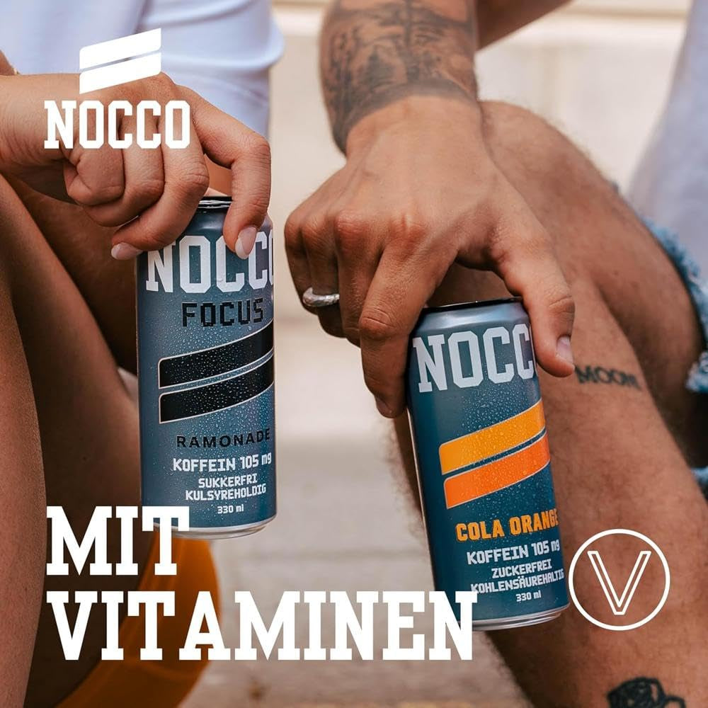 Nocco Black (24x330ml) Cola Orange