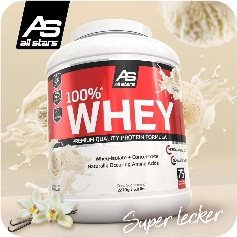 100% Whey Premium (2270g) Vanilla
