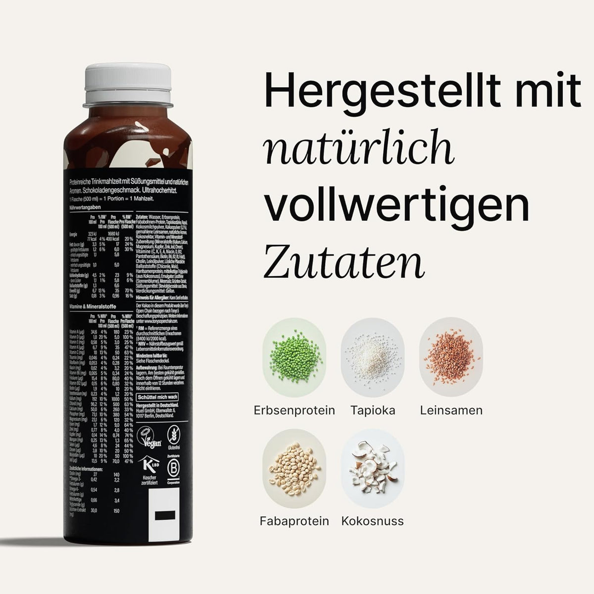 Huel Black Edition Trinkmahlzeit (8x500ml) Chocolate
