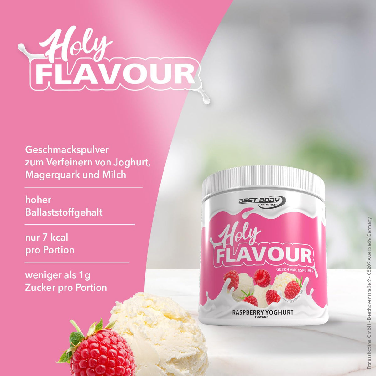 Holy Flavour (90g) Raspberry Yoghurt