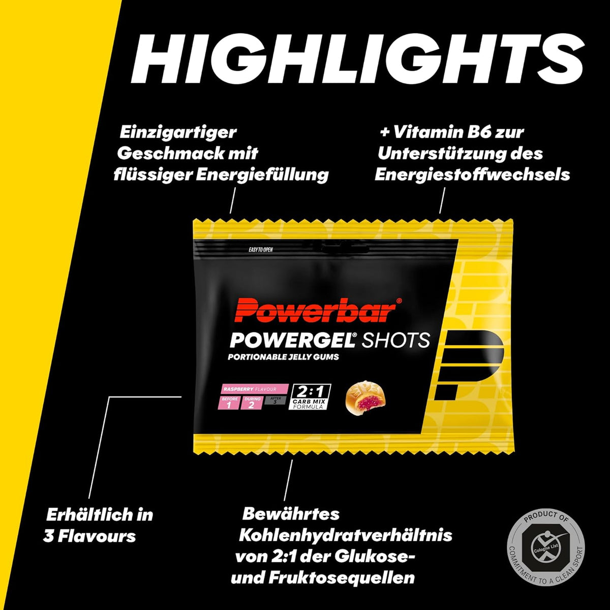 Powergel Shots (24x60g) Raspberry