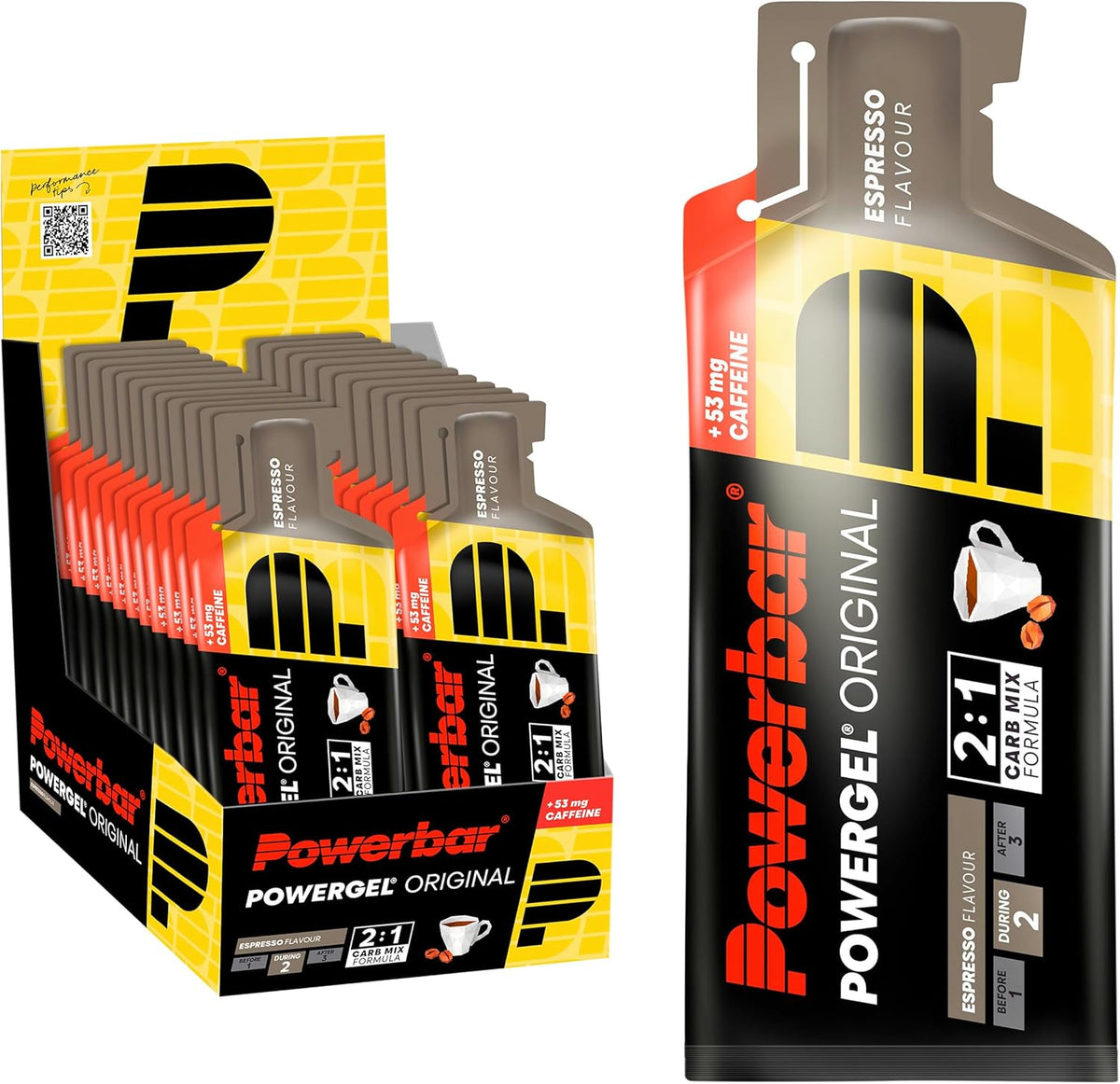 PowerGel Original (24x41g) Espresso mit Koffein