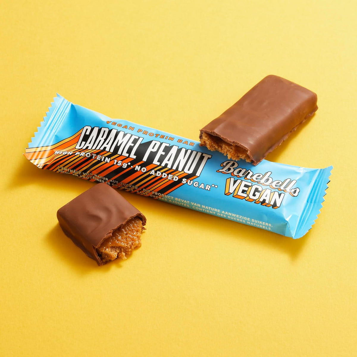 Vegan Protein Bar (55g) Vegan Caramel Peanut