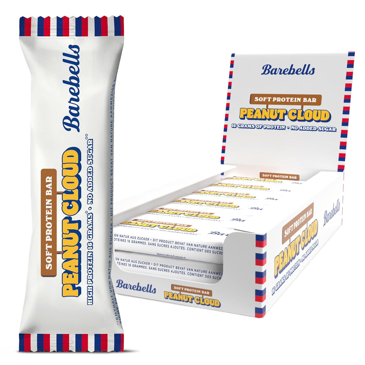 Soft Protein Bar (12x55g) Peanut Cloud