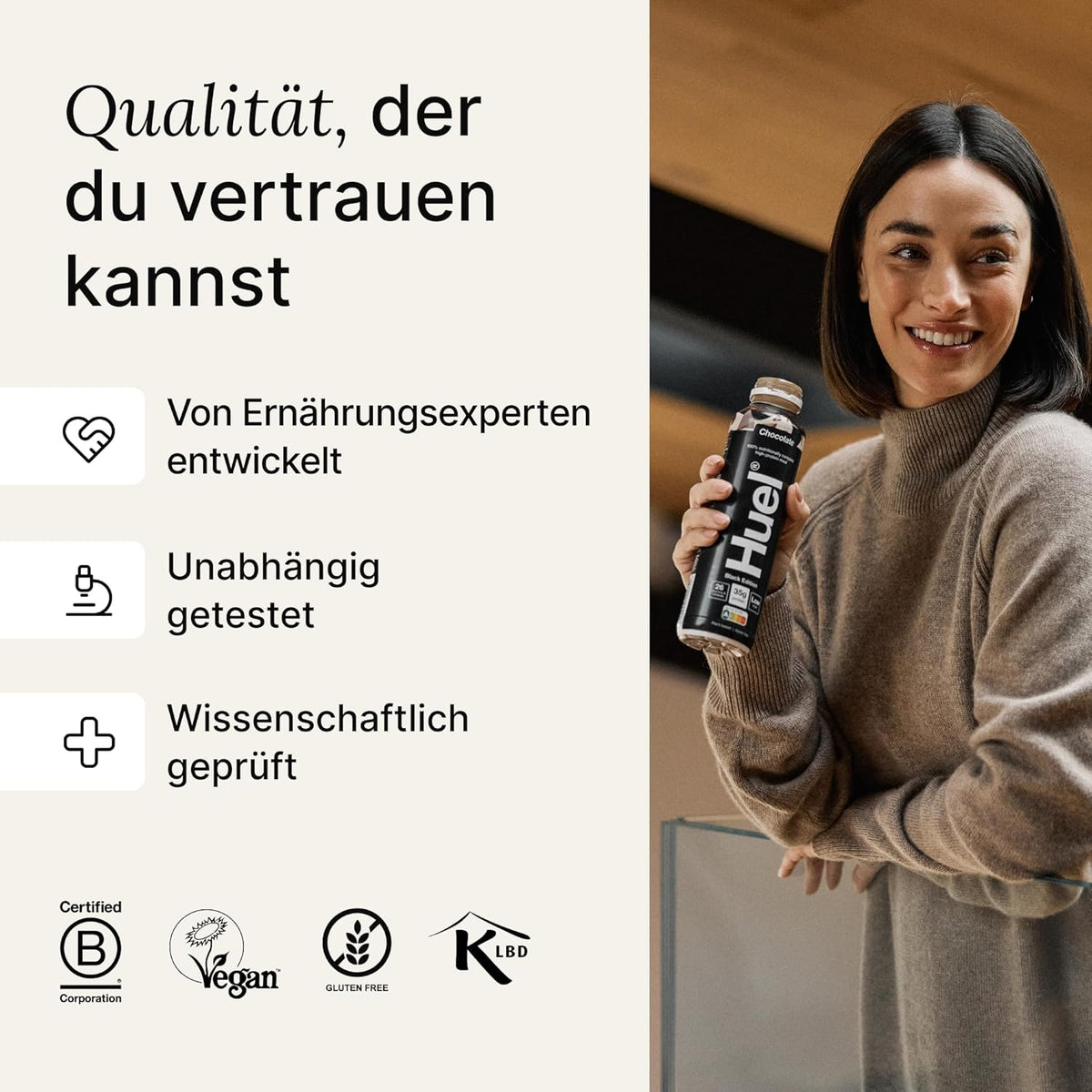 Huel Black Edition Trinkmahlzeit (8x500ml) Vanilla