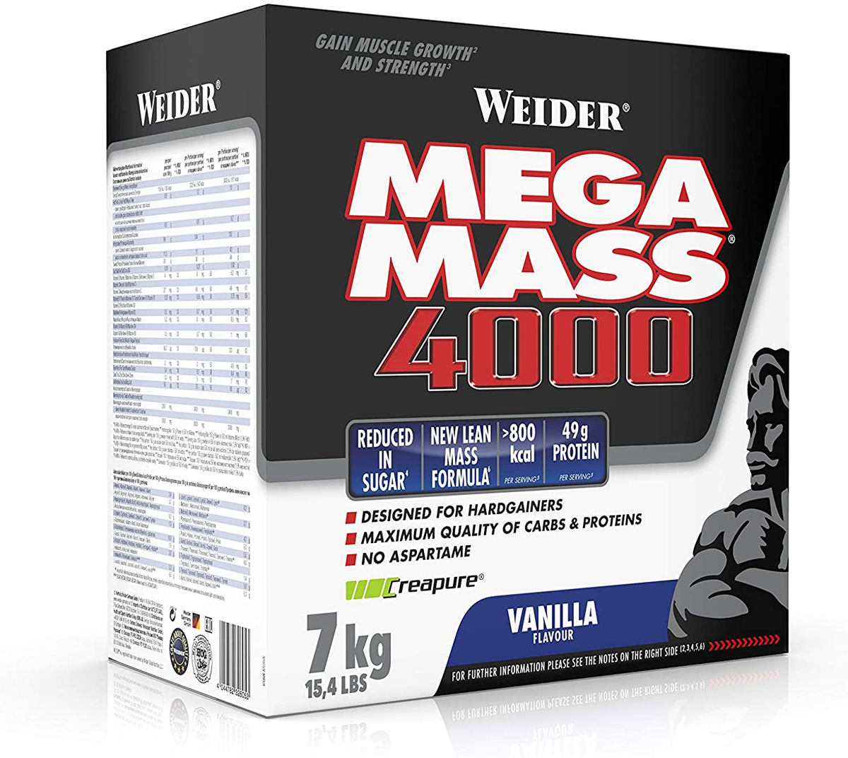 Mega Mass 4000 (7000g) Vanille