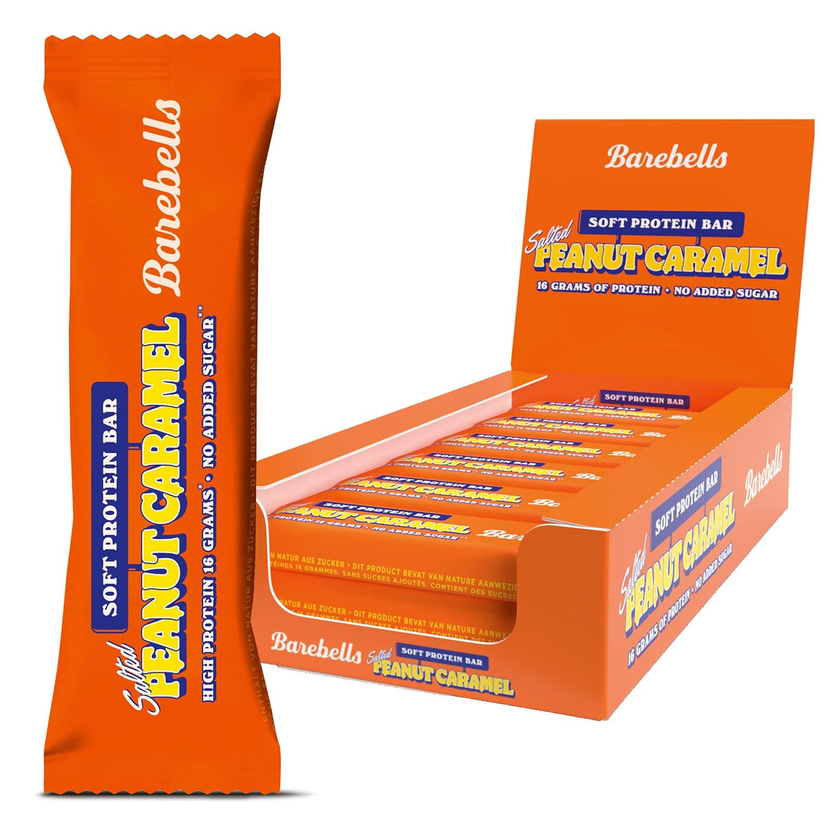 Soft Protein Bar (12x55g) Salted Peanut Caramel