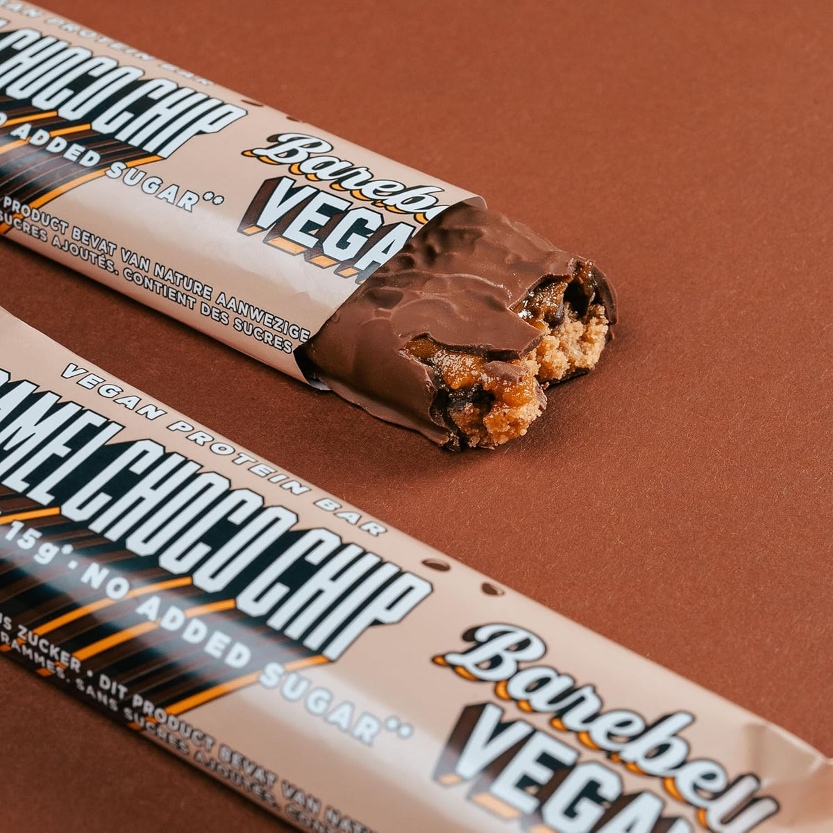 Vegan Protein Bar (55g) Caramel Choco Chip