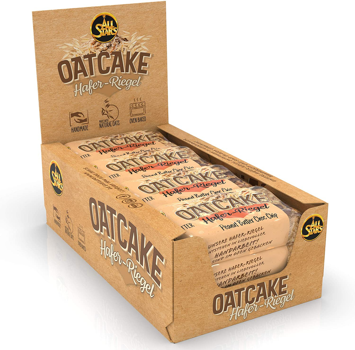 Oatcake (12x80g) Peanut Butter Choc Chip