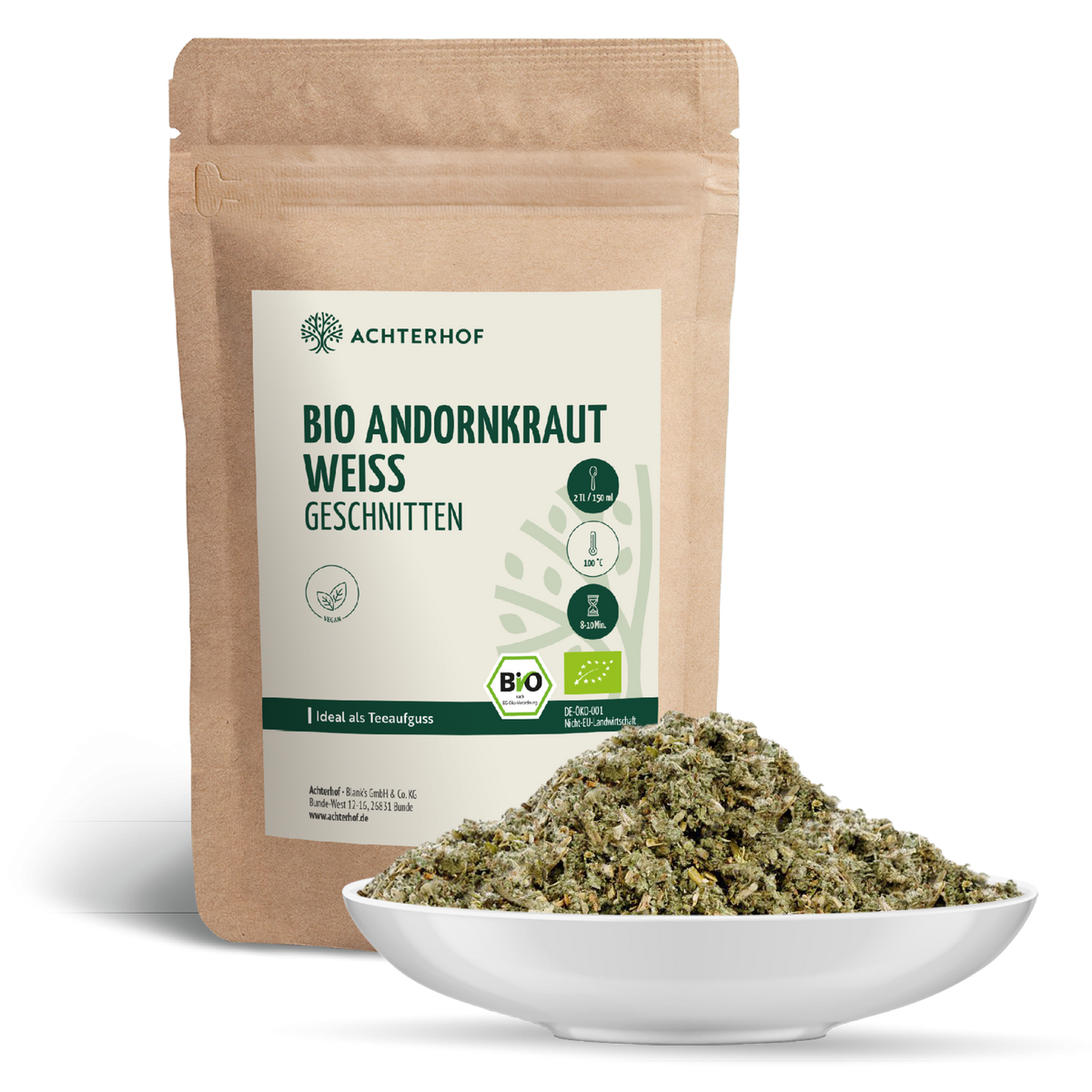 Andornkraut weiß geschnitten Bio (100g)