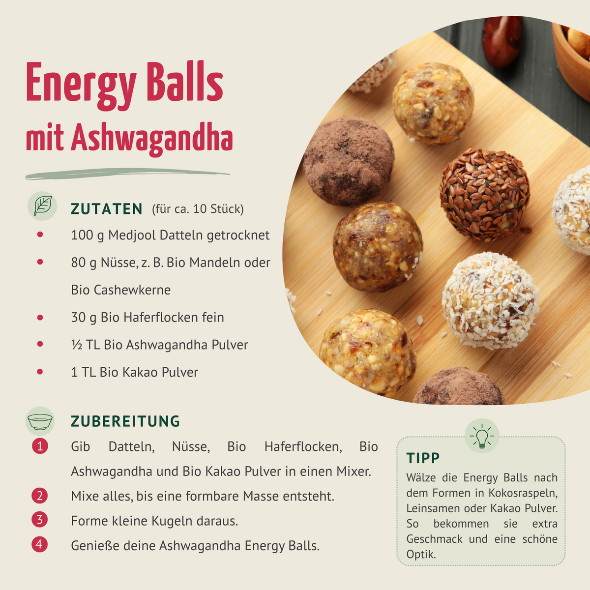 Ashwagandha Pulver Bio (1000g)