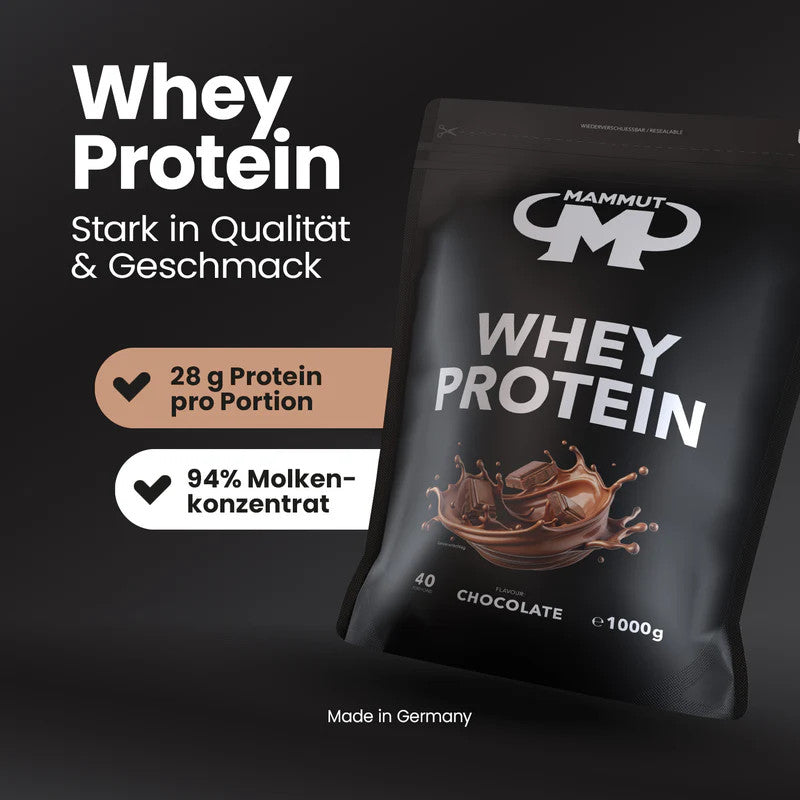 Mammut Whey Protein (1000g) Schokolade