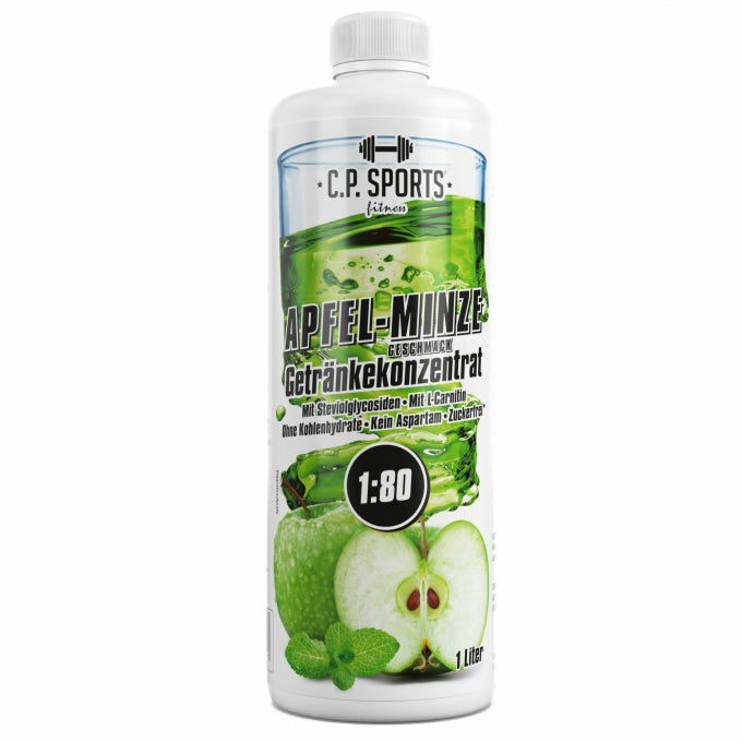 C.P. Sports Getränkekonzentrat (1000ml) Apfel-Minze