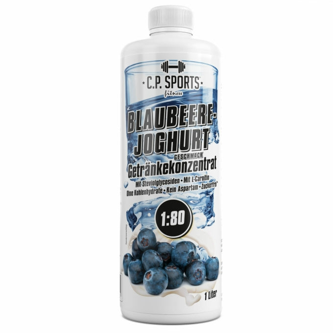 C.P. Sports Getränkekonzentrat (1000ml) Blaubeere-Joghurt