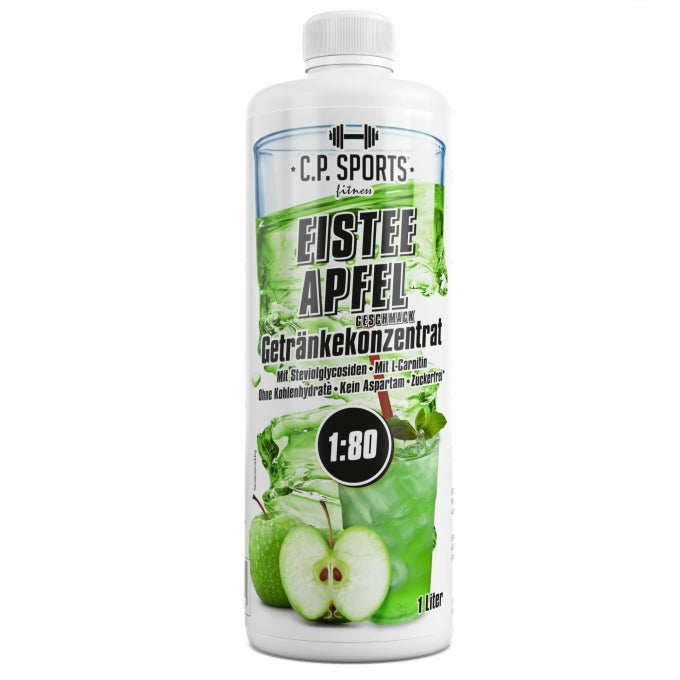 C.P. Sports Getränkekonzentrat (1000ml) Eistee-Apfel