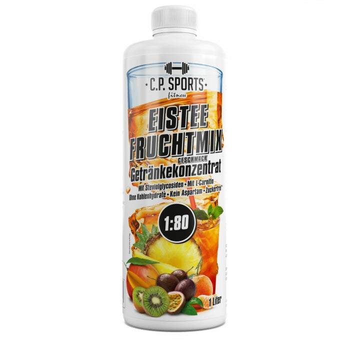 C.P. Sports Getränkekonzentrat (1000ml) Eistee-Fruchtmix
