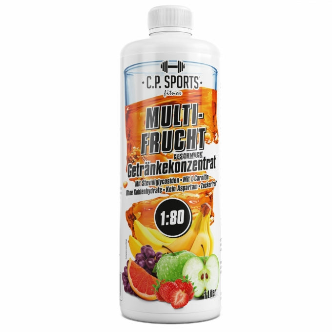 C.P. Sports Getränkekonzentrat (1000ml) Multifrucht