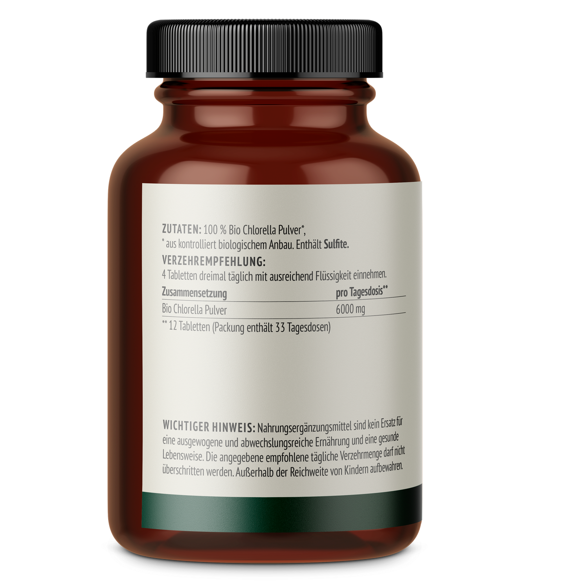 Chlorella & Spirulina Tabletten Bio (400 Tabletten)