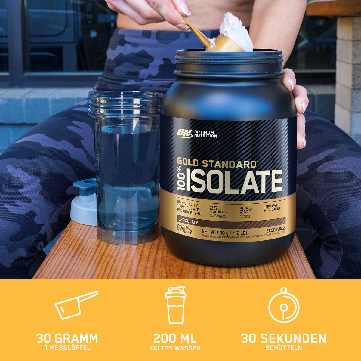 100% Gold Standard Isolate (930g) Chocolate