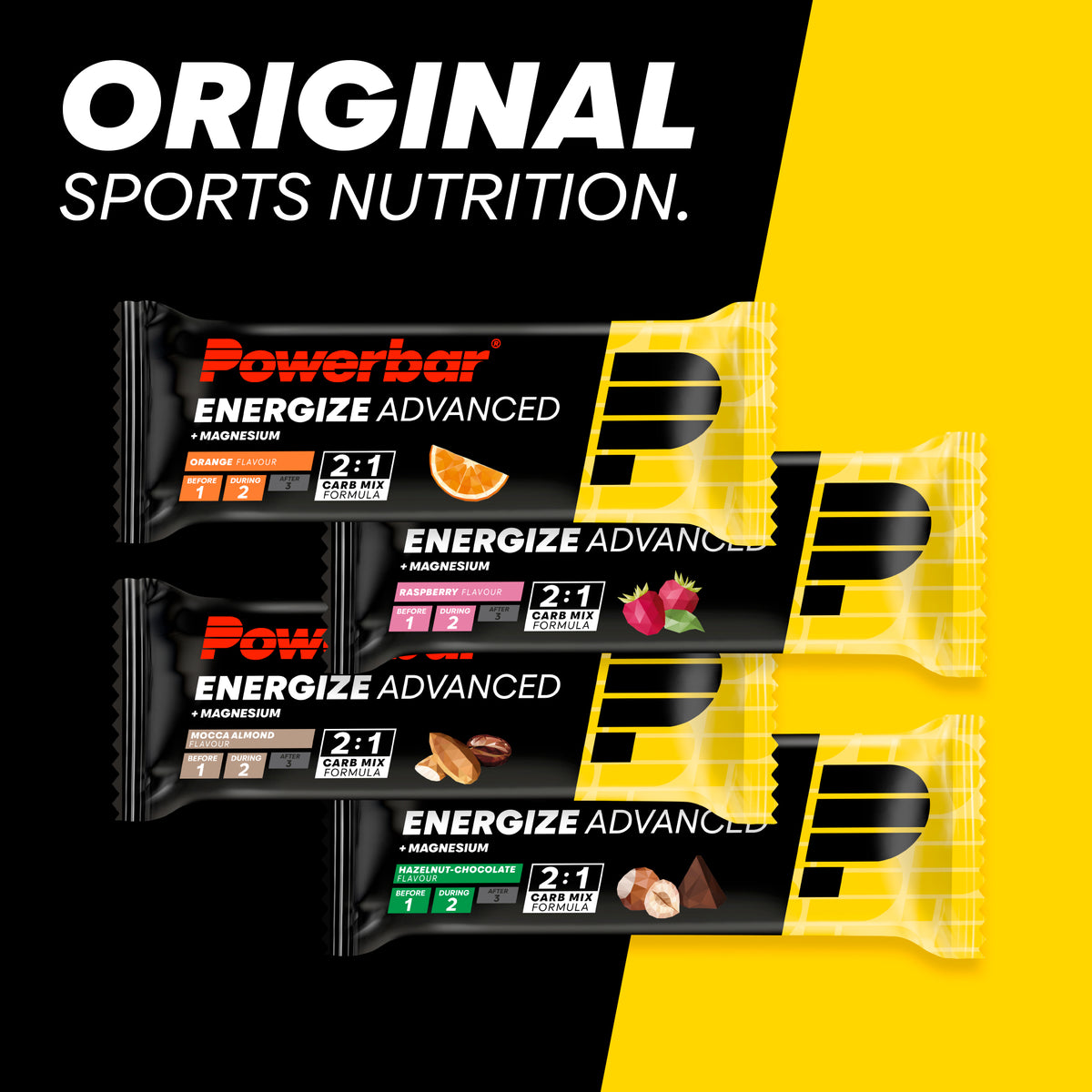 Energize Advanced (15x55g) Rapsberry