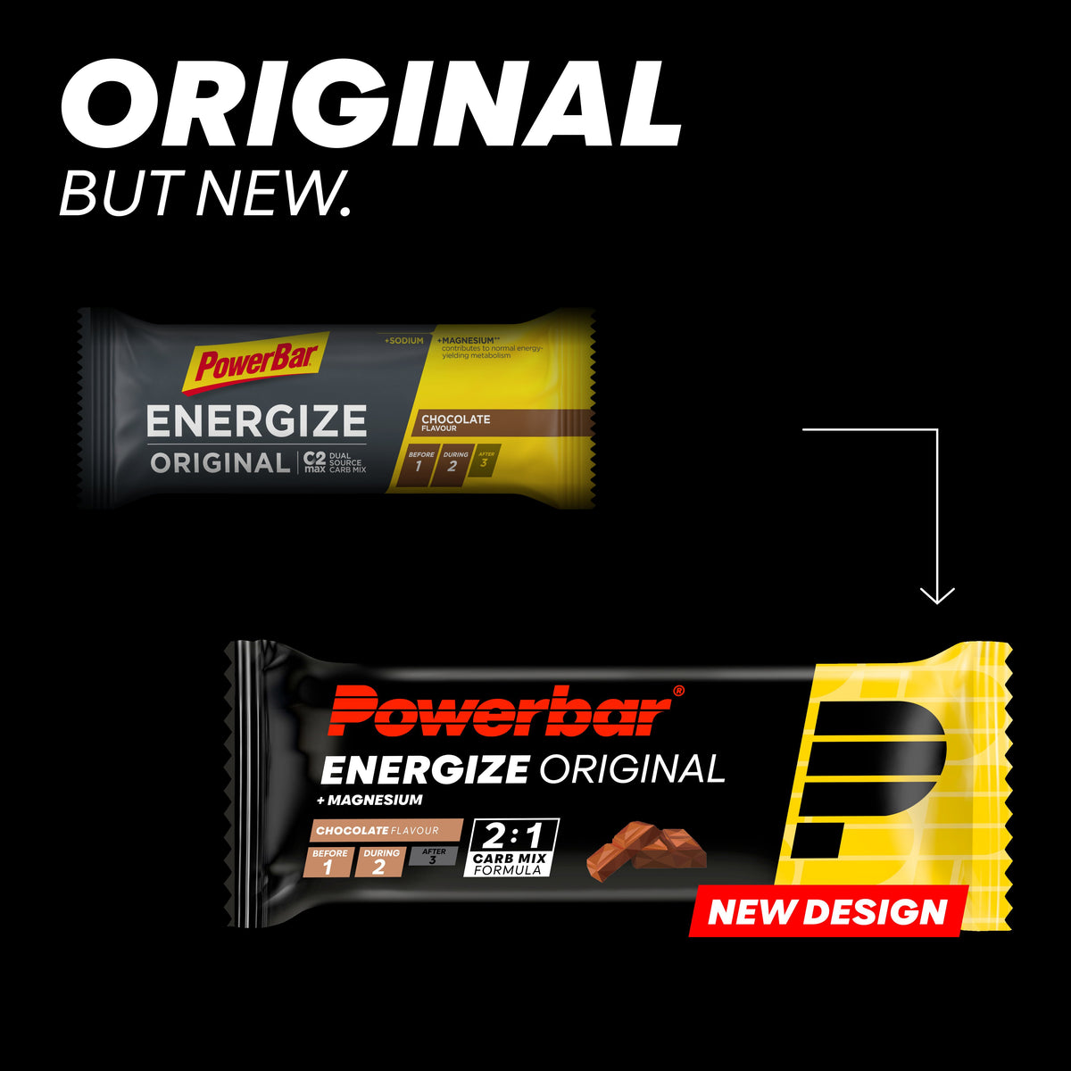 Energize Original Bar (15x55g) Schokolade
