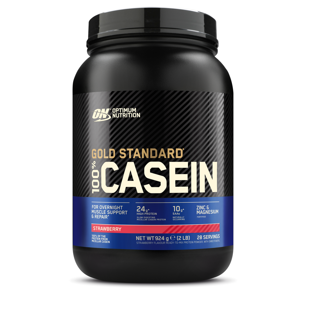 100% Casein (924g) Stawberry