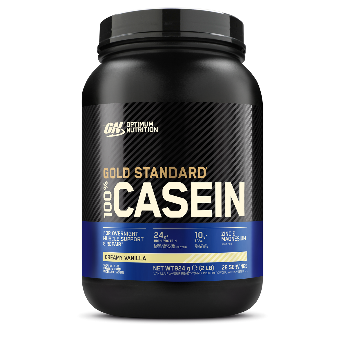 100% Casein (924g) Creamy Vanilla