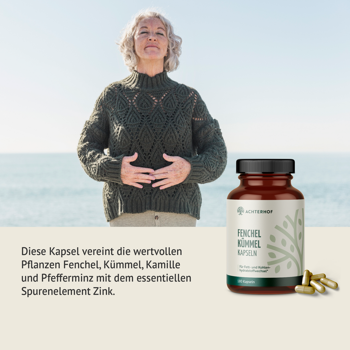 Fenchel Kümmel Kapseln (180 Kapseln)