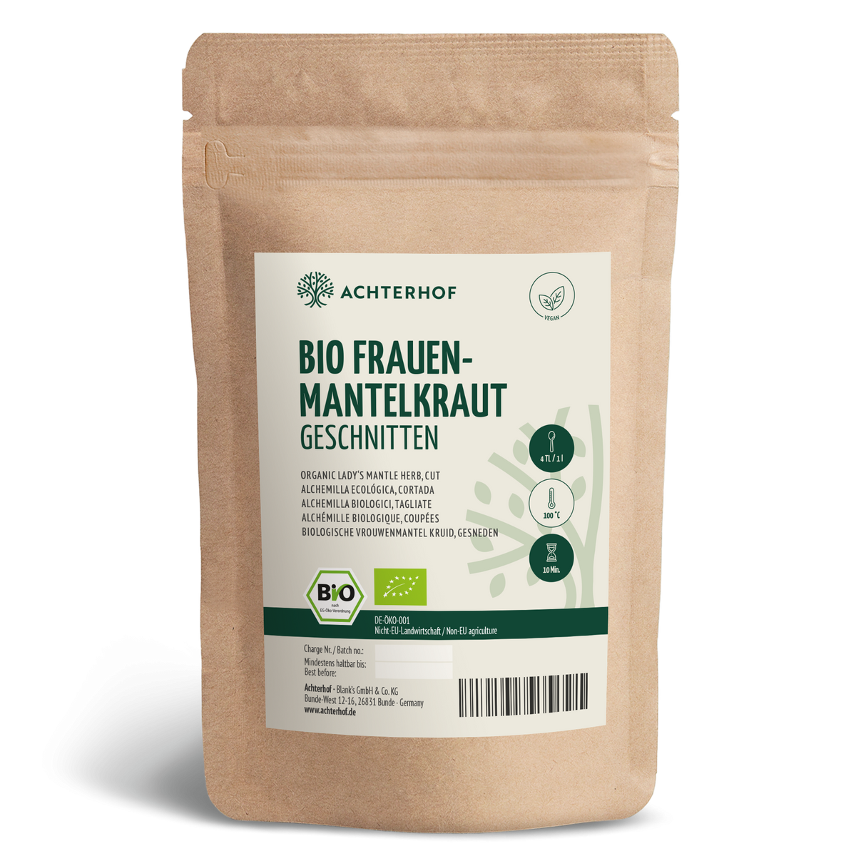 Frauenmantelkraut geschnitten Bio (250g)