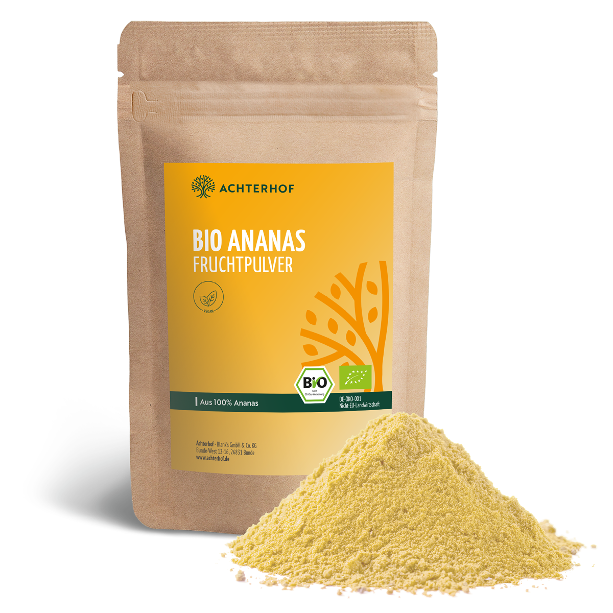 Bio Ananas Fruchtpulver (250g)