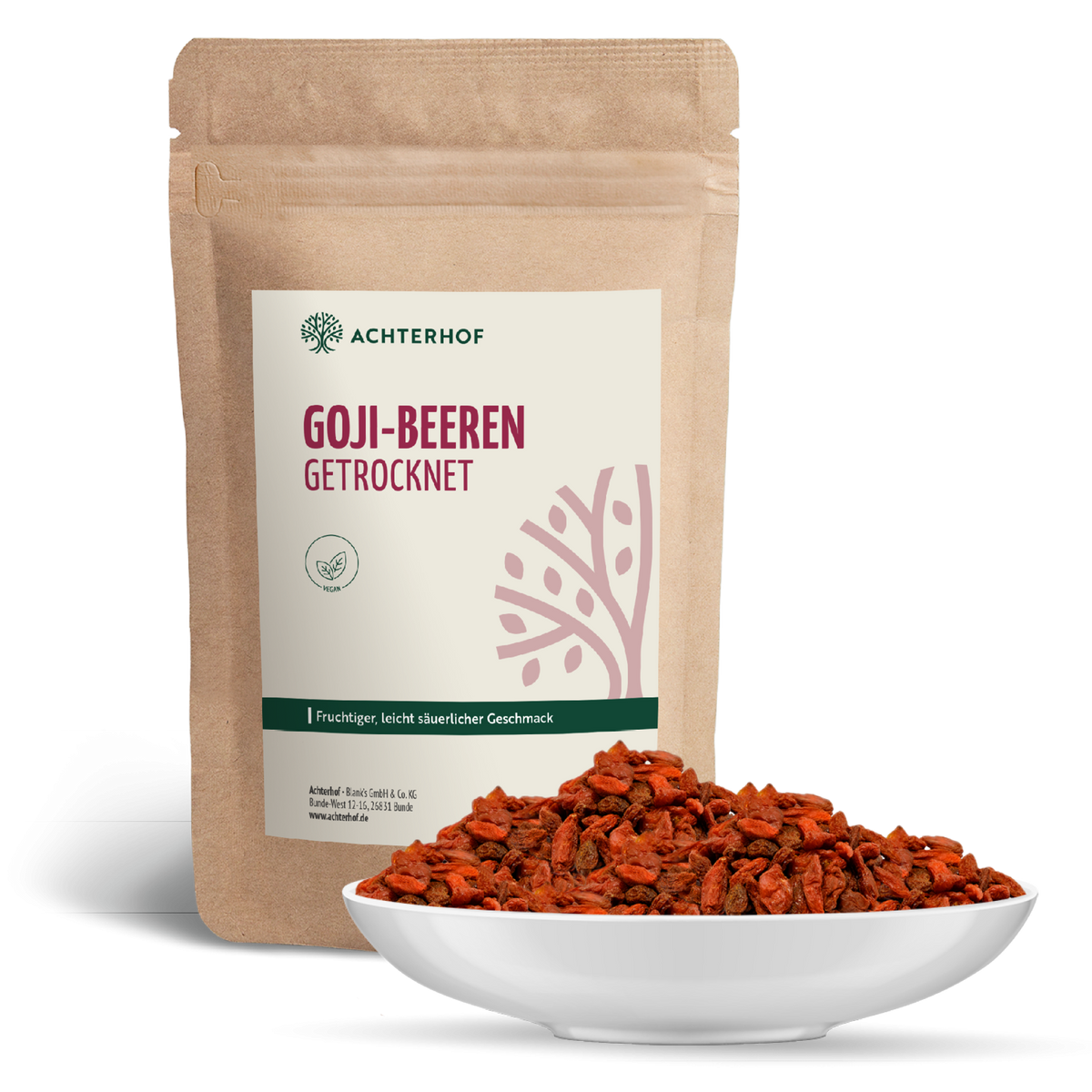 Goji-Beeren getrocknet (500g)
