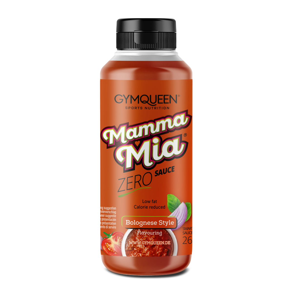 GymQueen Mamma Mia Zero Saucen (265ml) Bolognesesauce