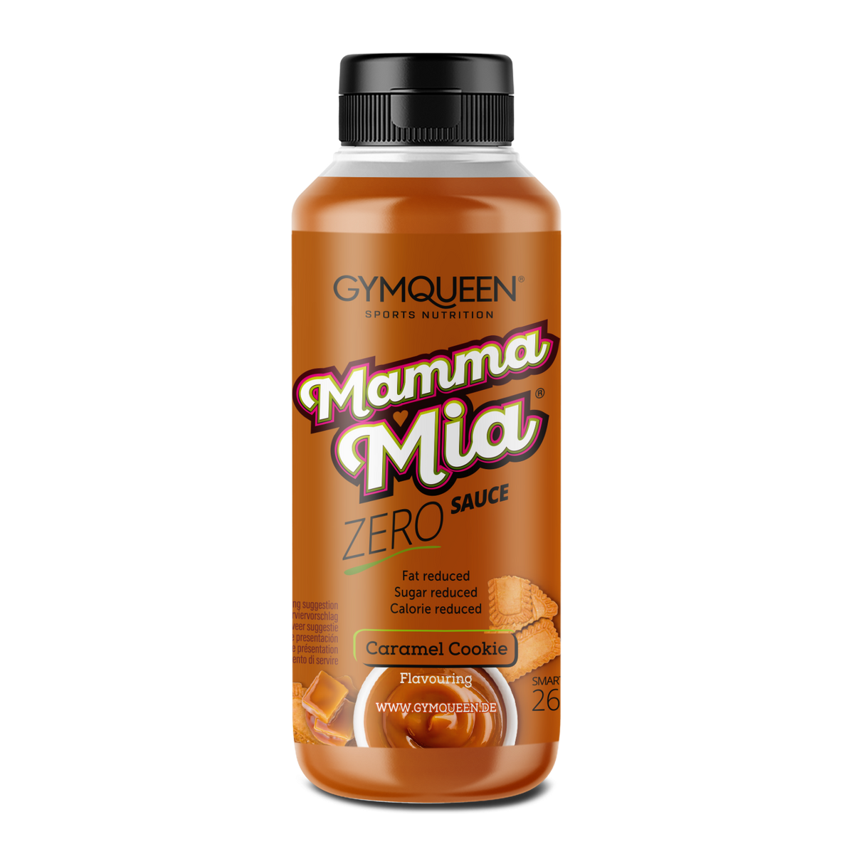 GymQueen Mamma Mia Zero Saucen (265ml) Karamellkeks / Lotuskeks