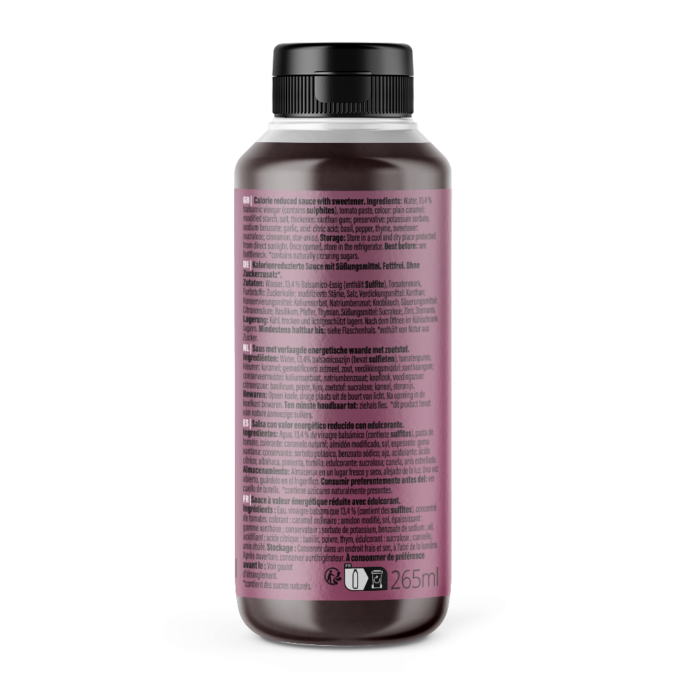 GymQueen Mamma Mia Zero Saucen (265ml) Balsamico