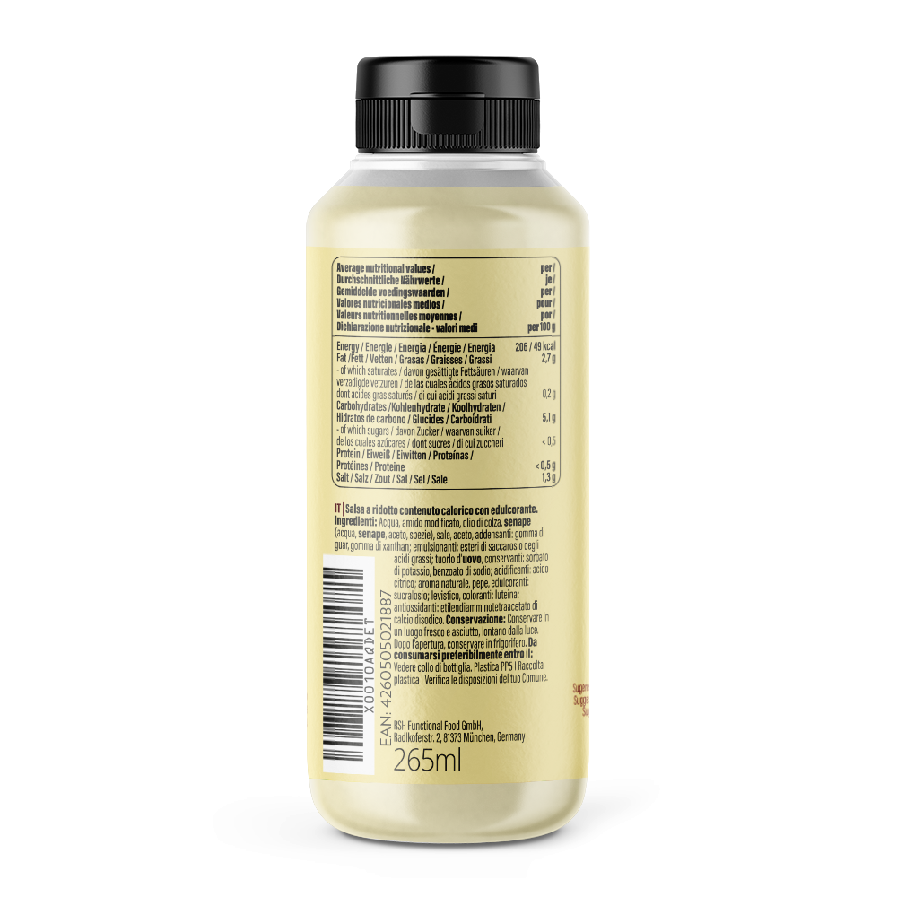 GymQueen Mamma Mia Zero Saucen (265ml) Mayo